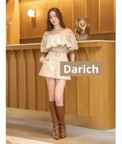 オフショルダー・バルーンスリーブブラウス