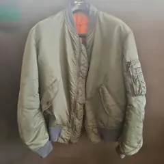 80s アルファインダストリーズ MA-1 IDEALジップ　(L)のサムネイル