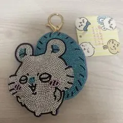 ちいかわ　ラインストーンキーホルダー　モモンガ