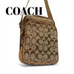 COACH コーチ シグネチャー ショルダーバッグ 斜め掛け クロスボディ