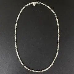 SAAD シルバー 4mm 太角 あずき チェーン ネックレス 54cm - メルカリ