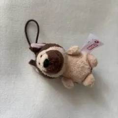 ぬいぐるみキーホルダー　シェパード　犬