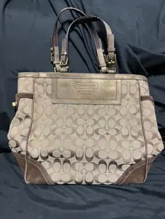 希少モデル！coachトートバッグ シグネチャー F13075 - メルカリ