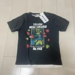 バースデイ ポケモン メガルカリオ 半袖Tシャツ 130 グレー