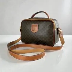 希少★セリーヌ マカダム 2way ショルダーバッグ ハンドバッグ トリオンフ