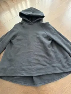 【yori】ダブルフレアメッシュパーカー フリル ブラック パーカー ヨリ yori】ダブルフレアメッシュパーカー フリル ブラック パーカー ヨリ