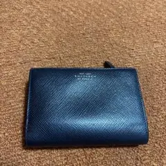 未使用級✨️美品✨️　スマイソン　コンパクトウォレット　ミニ財布　ネイビー 未使用級✨️美品✨️ スマイソン コンパクトウォレット ミニ