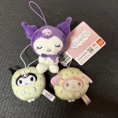 サンリオキャラクターズ 着ぐるみマスコット マイメロ クロミ むにゃすや クロミ