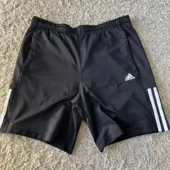 adidas ブラック ハーフパンツ Lサイズ