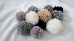 ファーポンポン 10個セット