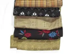 ウール着物5枚まとめ売り・アンサンブル1枚