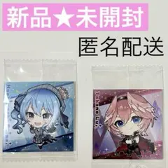 《新品 未開封》２枚組！ホロライブ イタジャガ シール 星街すいせい 鷹嶺ルイ