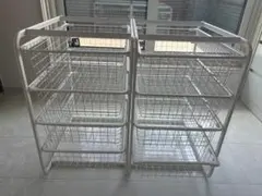 廃盤】IKEA（イケア） ALGOT アルゴート 4段 2台セット - メルカリ