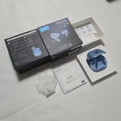 Soundcore Liberty 4 NC ワイヤレスイヤホン ブルー