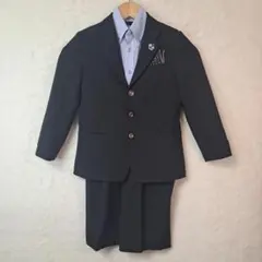 【美品】ヒロミチナカノ フォーマルスーツ 120 男の子 卒園式 入学式