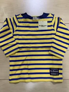 【新品、未使用】ミキハウス　ホットビスケッツ　80長袖ロンT Tシャツ