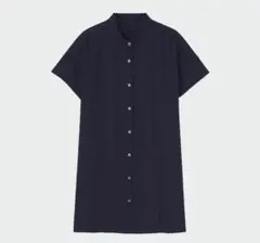 plst クレープジョーゼットバックプリーツブラウス Mサイズのサムネイル
