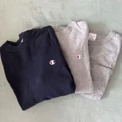 Champion トレーナー Mサイズ 2色セット、半袖TシャツSサイズ
