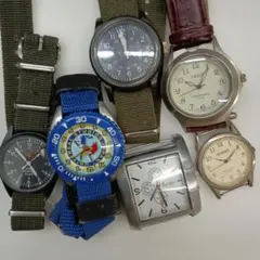 腕時計　いろいろまとめて6個セット　まとめ売り