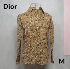 【レア】Dior クリスチャンディオール ボタニカル柄 シャツ M CDボタン