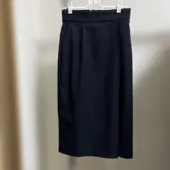 ユニクロ ミドル丈 巻スカート風 Sサイズ