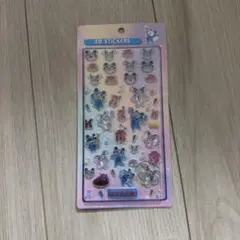 カラオケ館 3Dステッカー シール