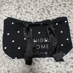 スナイデルホーム トートバッグ 店舗限定商品 ハート ブラック