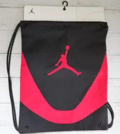 ＊新品＊NIKE ナイキ ジョーダン ナップサック ジムサック ブラック×レッド