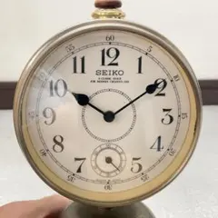 SEIKO クラシック 置時計 クォーツ 目覚まし時計 スモセコ 70のサムネイル