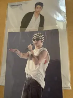 INI 西洸人 クリアファイルとポストカードセット