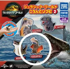 ジュラシック・ワールド　ころんとソフビ2　ガチャ　新品　ガチャガチャ　匿名配送