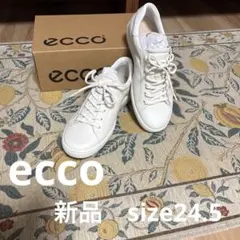 ECCO SOFT 7 W スニーカー ホワイト 24.5cmのサムネイル