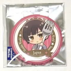 【即購入可】ヘタリア ごちきゃら 缶バッジ 日本