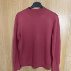 KEITH 赤 ニットセーター ピンク38