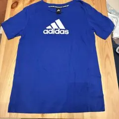adidas キッズ Tシャツ ブルー GJ6645
