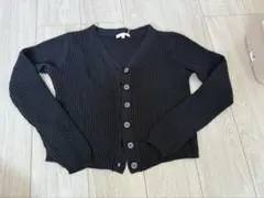 【新品未使用】オーガニックコットン100％Vネック ニットカーディガンのサムネイル
