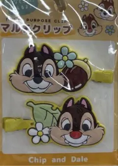 ディズニー チップとデール ヘアクリップ チップ デール前髪クリップ