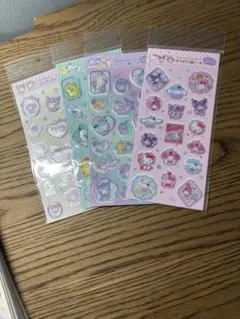 カ*ぎ様 【正規品】すりガラス風シール サンリオ