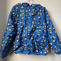 ミッキーマウス プリント ジャケット　130cm リバーシブル