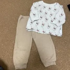 プーさん柄 ベビーパジャマ 90cm