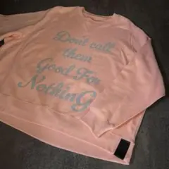 THOMAS MAGPIE トーマスマグパイ スウェット salmon pink