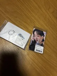 TWICE ダヒョン オンラインくじ ラバーピンズセット&ステッカー