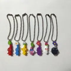 ピクミン　つめつめ消しゴム
キーホルダー　7個セットA