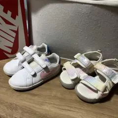 Nike ホワイト ピンク スニーカー