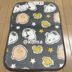 スヌーピー　フランネルバスマット　約40×60㎝のサムネイル