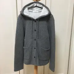 レディース アウター キルティング フードコート