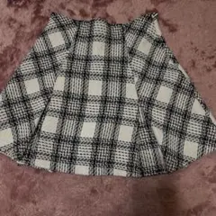 GRL チェック　スカート