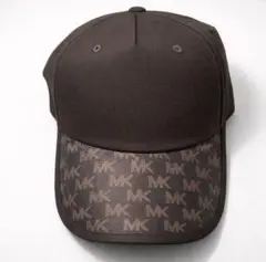 最終【MICHAEL KORS 】新品未使用 レディースキャップ ブラウン