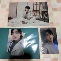 BTS　ジョングク　GOLDEN　JPFC トレカ　ユニバ　　ポストカード　3点