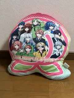 カラフルピーチ クッション